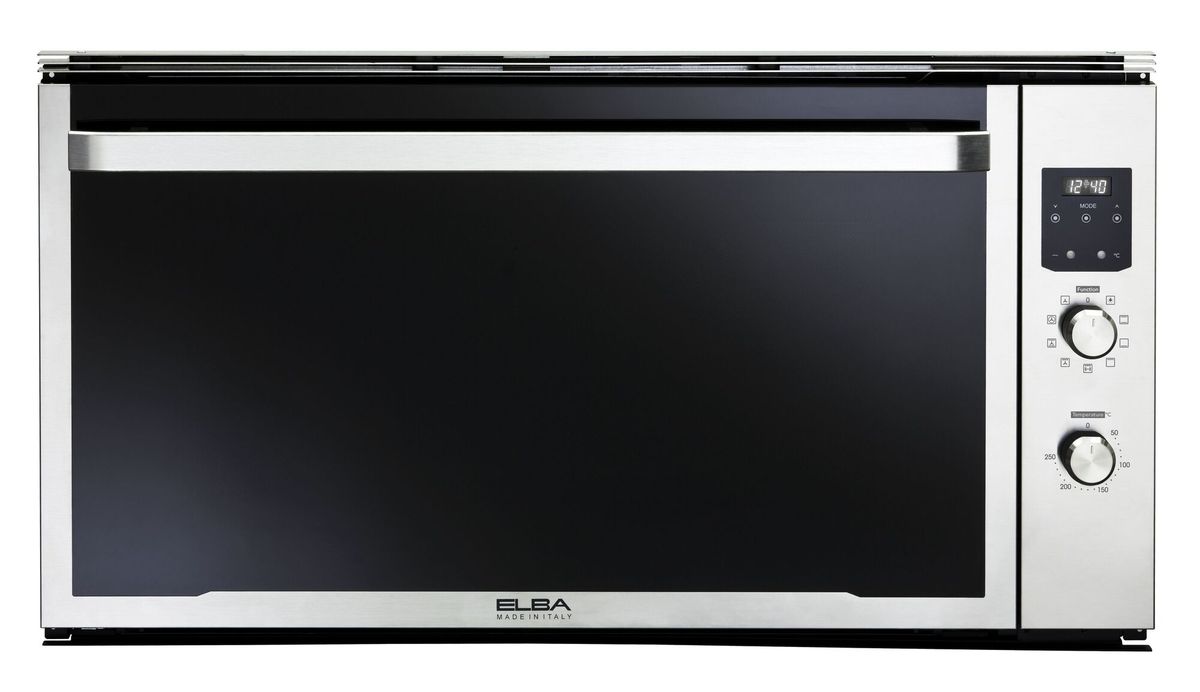 Elba 02/ELIO 900 Built In Electric Multifunction Oven 90cm Silver